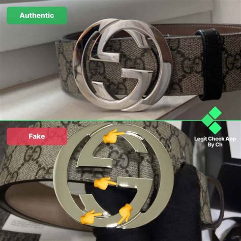 Gucci supreme belt identification